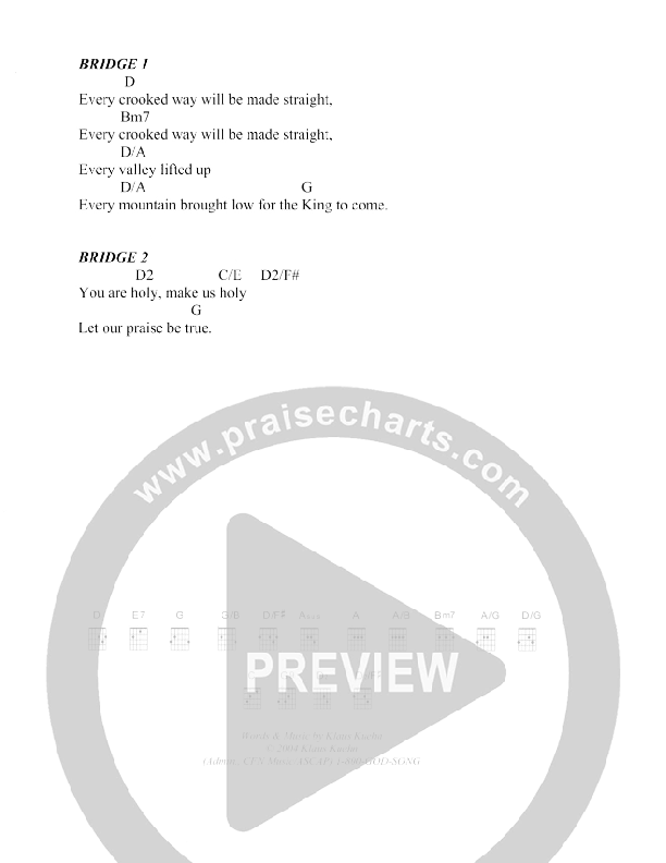 Glorious Chords & Lyrics (Christ For The Nations)