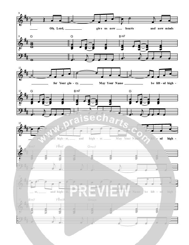 We Prepare The Way Piano/Vocal (Christ For The Nations)