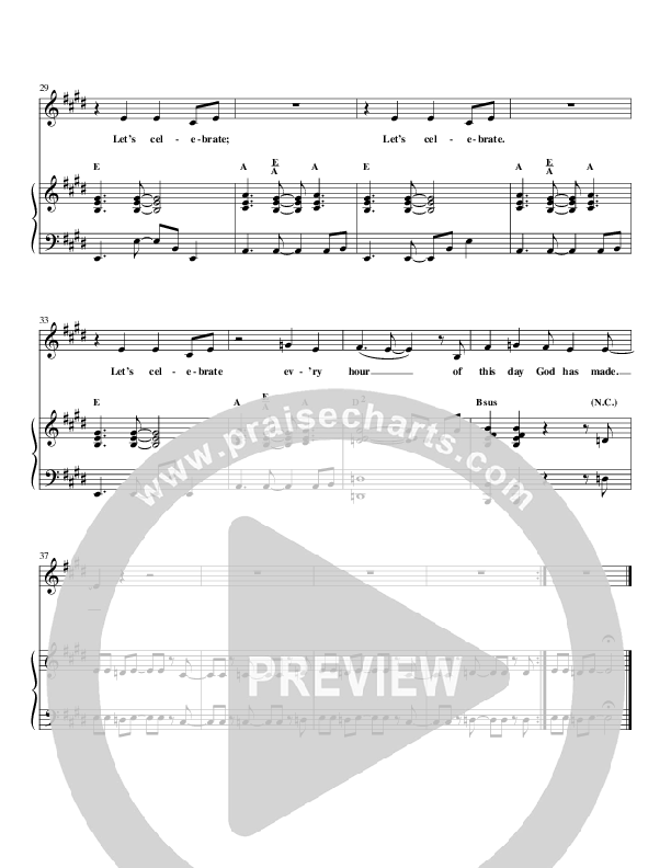 This Is The Day Piano/Vocal (Christ For The Nations)