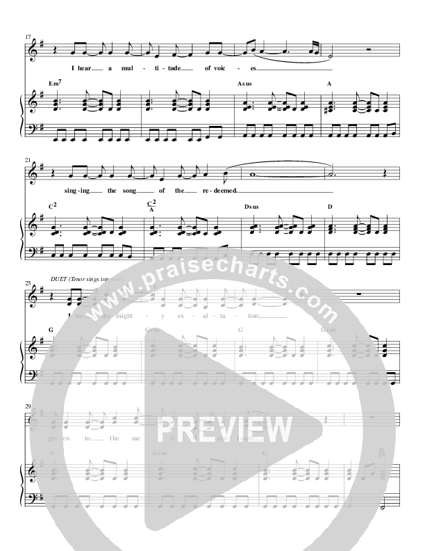 Holy Is The Lamb Piano/Vocal (Christ For The Nations)