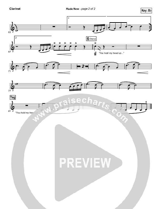 Made New Clarinet (Lincoln Brewster)