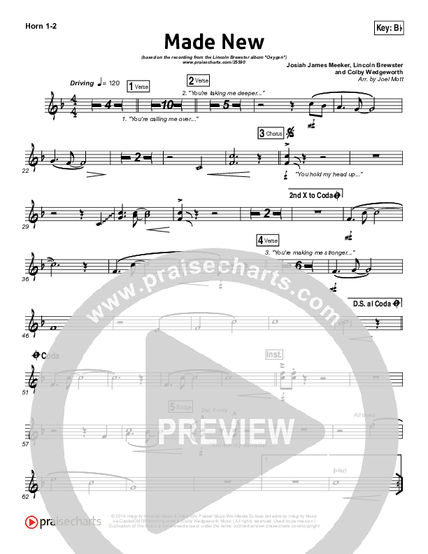 Made New Brass Pack (Lincoln Brewster)