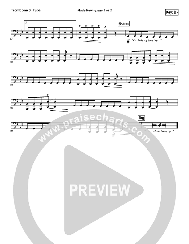 Made New Trombone 3/Tuba (Lincoln Brewster)