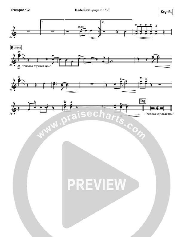 Made New Trumpet 1,2 (Lincoln Brewster)