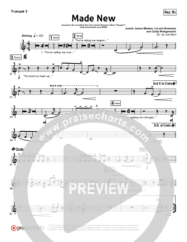 Made New Trumpet 3 (Lincoln Brewster)