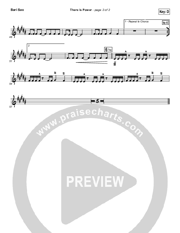 There Is Power Bari Sax (Lincoln Brewster)