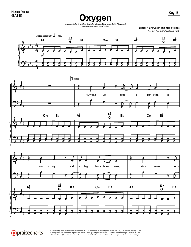 Everywhere I Go Chords PDF (Lincoln Brewster) - PraiseCharts