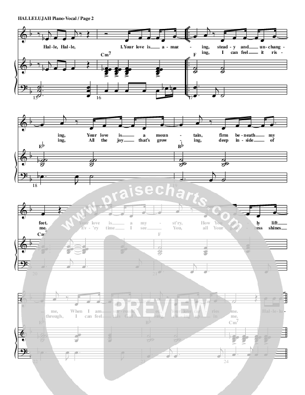 Hallelujah (Your Love Is Amazing) Lead & Piano (G3 Kids)