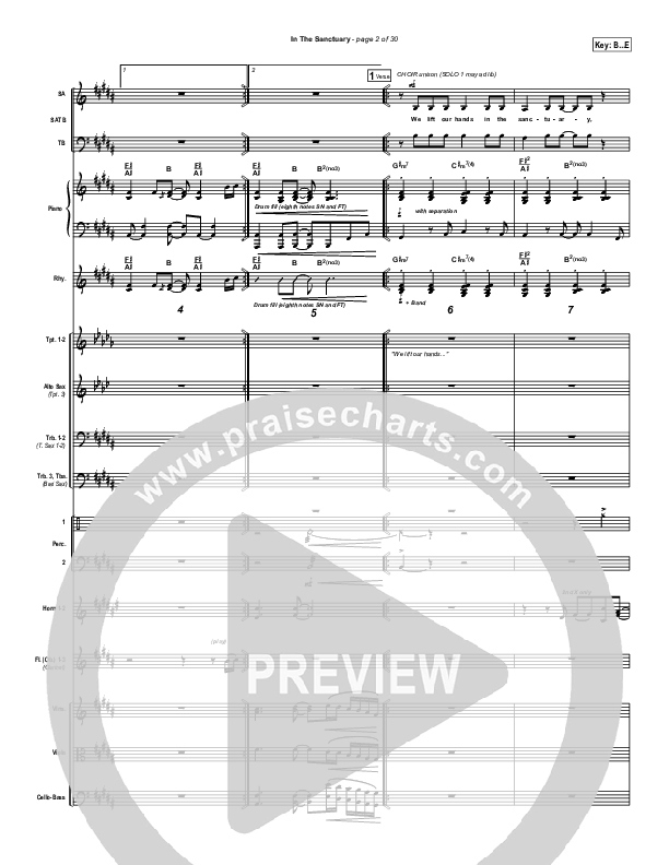 In The Sanctuary Conductor's Score (Travis Cottrell)