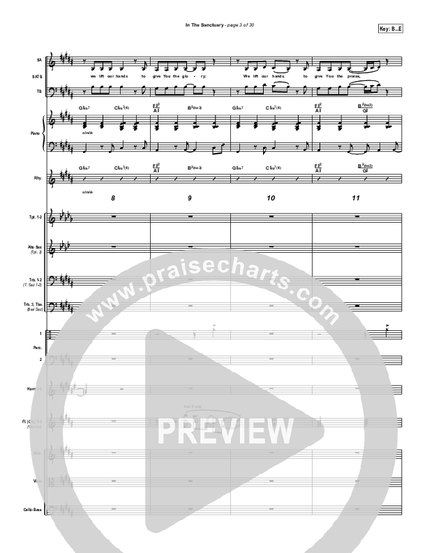 In The Sanctuary Conductor's Score (Travis Cottrell)