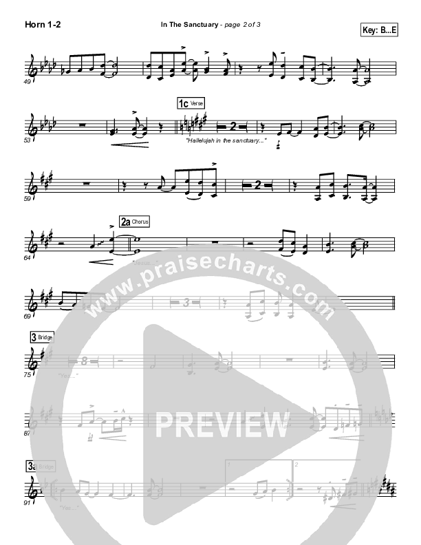 In The Sanctuary Brass Pack (Travis Cottrell)