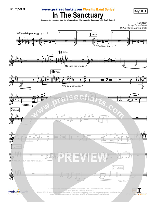 In The Sanctuary Trumpet 3 (Travis Cottrell)