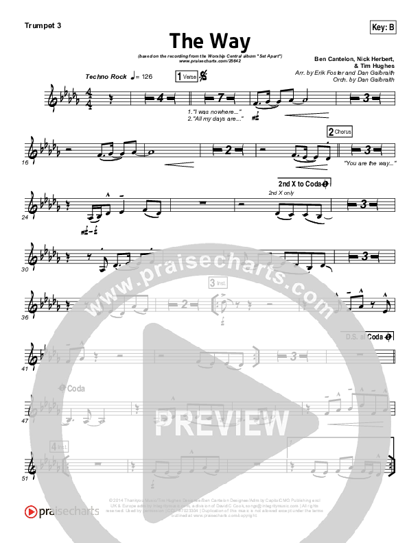 The Way Trumpet 3 (Worship Central)