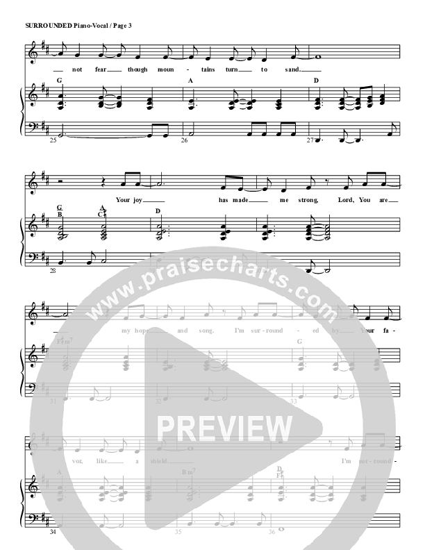 Surrounded Lead & Piano (G3 Kids)