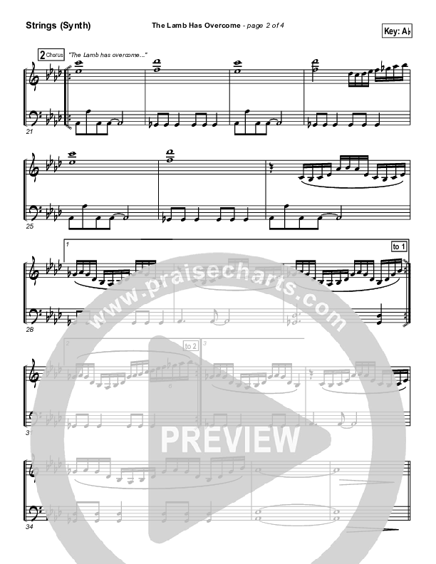 The Lamb Has Overcome String Pack (Travis Cottrell)