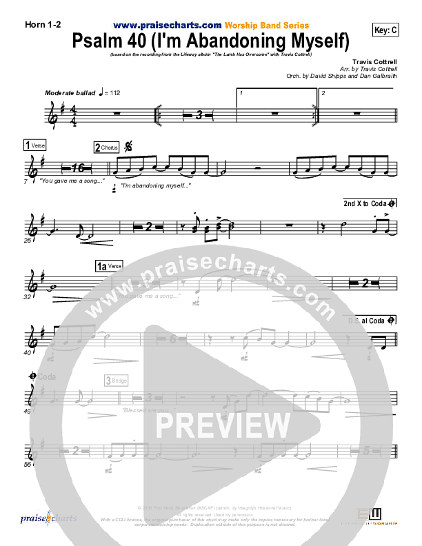 Psalm 40 (Abandoning Myself) French Horn 1/2 (Travis Cottrell)