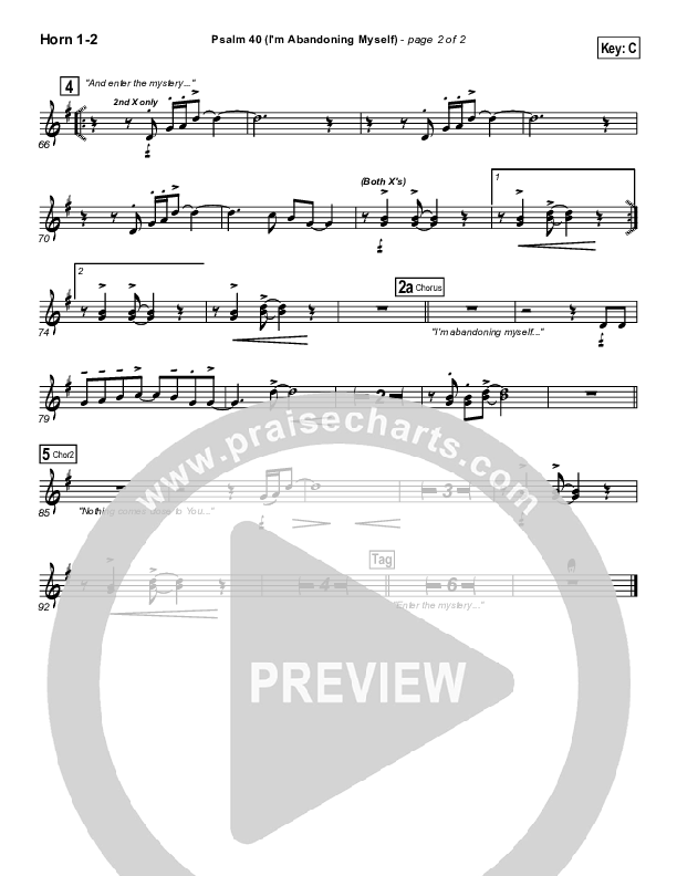 Psalm 40 (Abandoning Myself) French Horn 1/2 (Travis Cottrell)