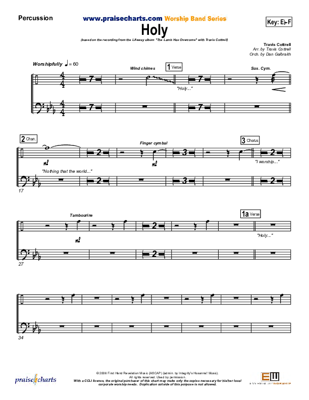 Holy Percussion (Travis Cottrell)