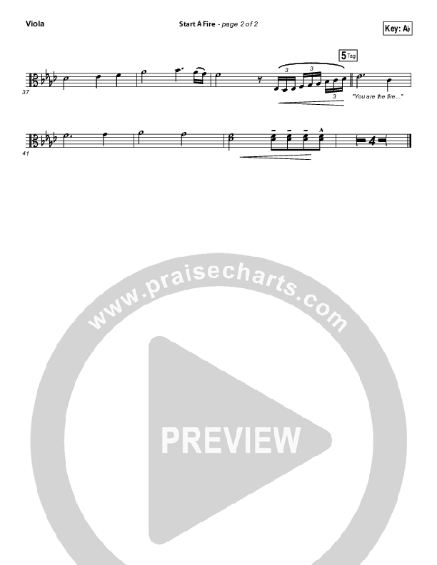 Start A Fire Viola (Unspoken)