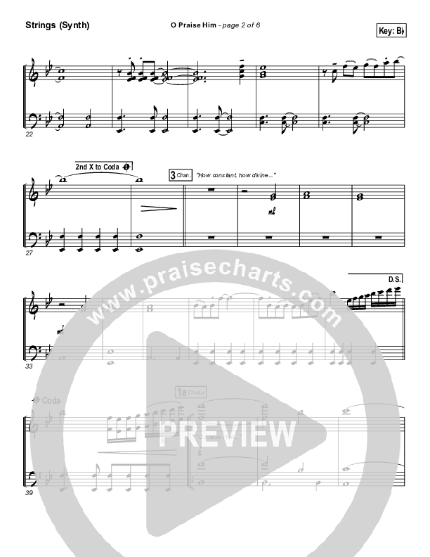 O Praise Him (with Doxology) String Pack (Travis Cottrell)