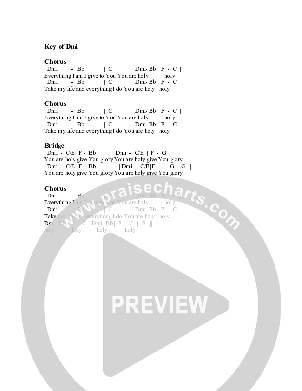 You Are Holy Chords & Lyrics (G3 Kids)