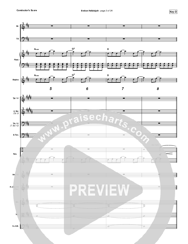 Broken Hallelujah Orchestration (The Afters)