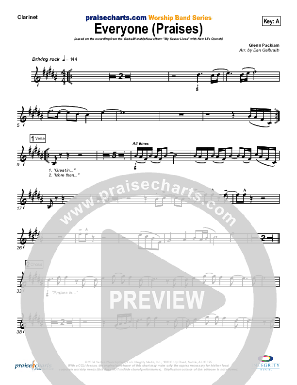 Everyone (Praises) Wind Pack (New Life Worship)