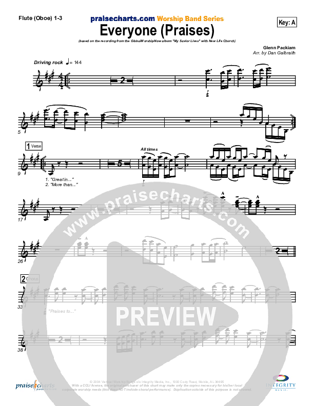 Everyone (Praises) Wind Pack (New Life Worship)