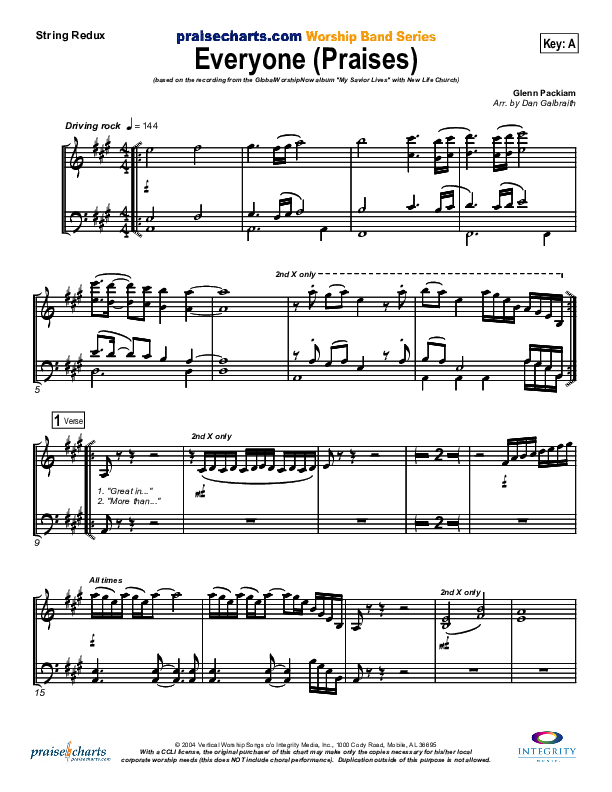 Everyone (Praises) Synth Strings (New Life Worship)