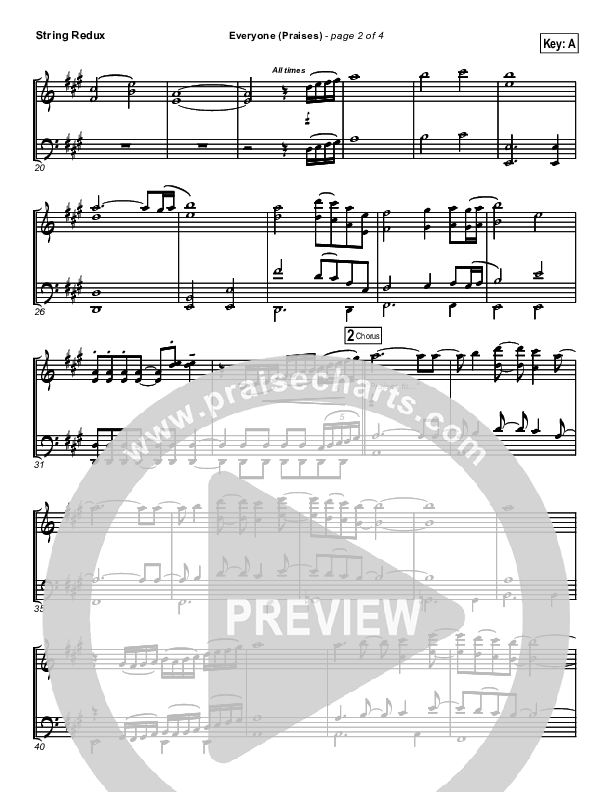 Everyone (Praises) Synth Strings (New Life Worship)