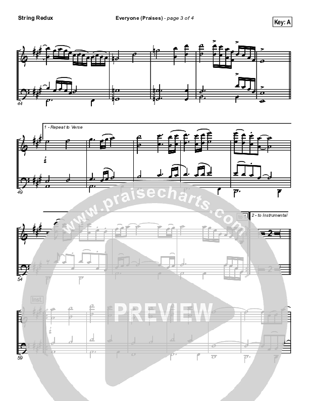 Everyone (Praises) Synth Strings (New Life Worship)