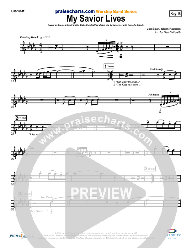 My Savior Lives Wind Pack (New Life Worship)