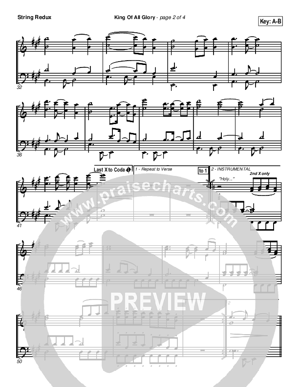 King Of All Glory Synth Strings (New Life Worship)