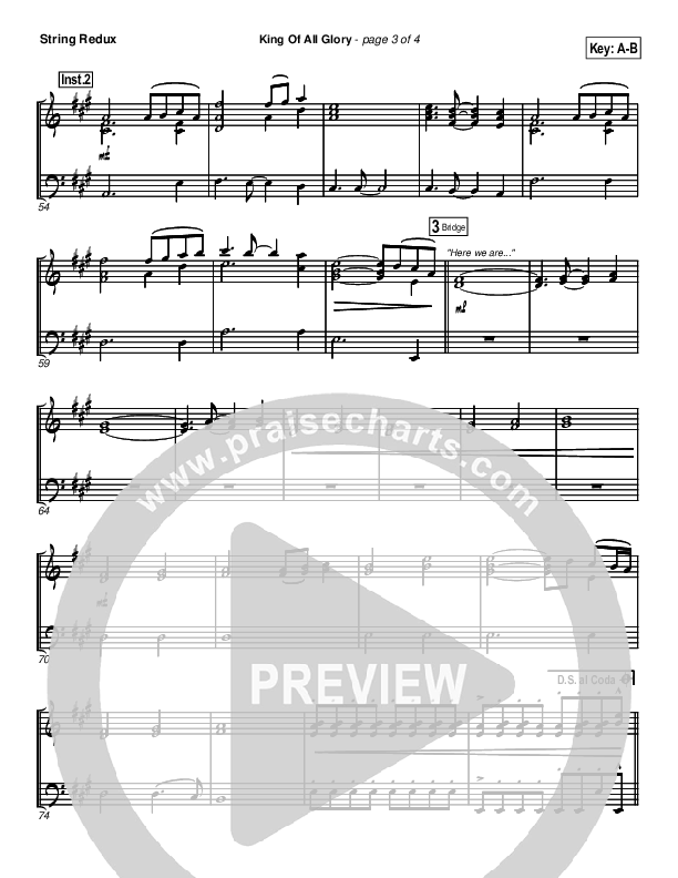 King Of All Glory Synth Strings (New Life Worship)