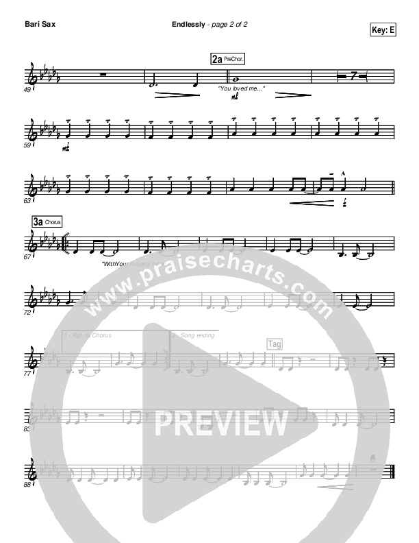 Endlessly Bari Sax (New Life Worship)