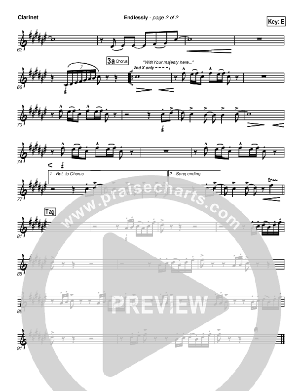 Endlessly Clarinet (New Life Worship)