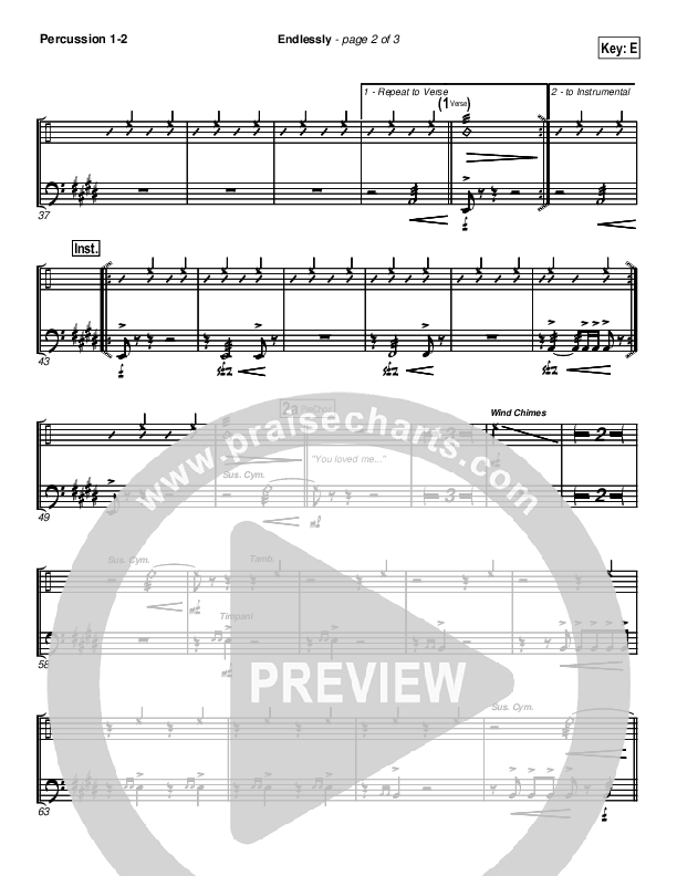 Endlessly Percussion 1/2 (New Life Worship)