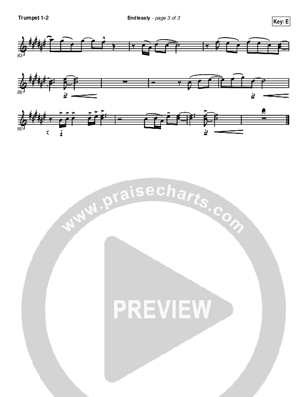 Endlessly Trumpet 1,2 (New Life Worship)