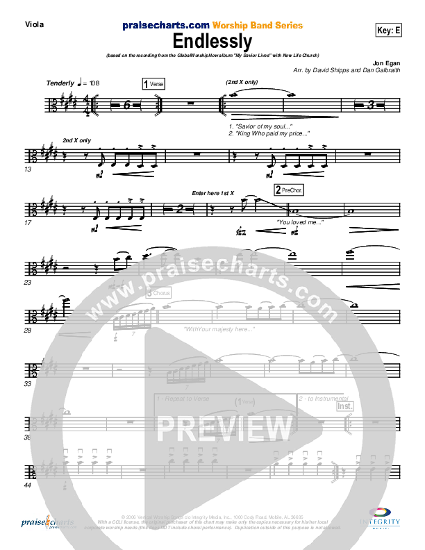 Endlessly Viola (New Life Worship)