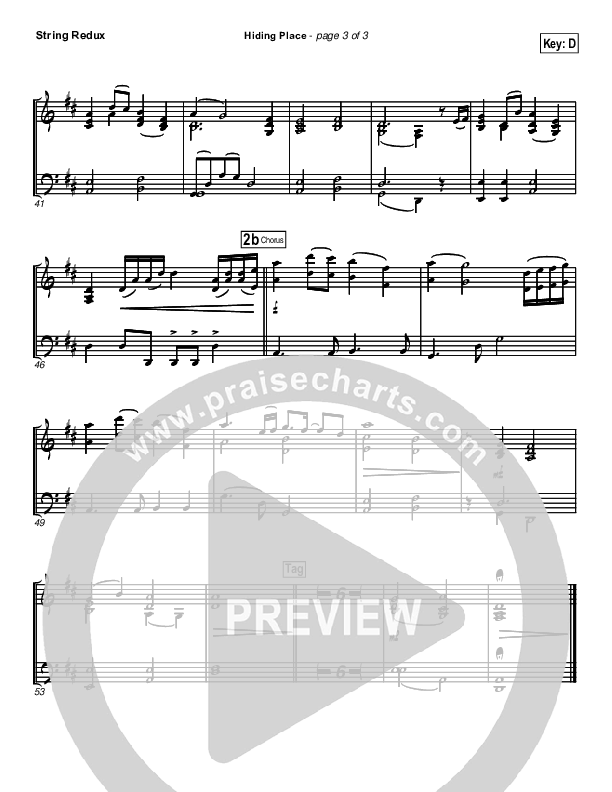 Hiding Place String Pack (New Life Worship)