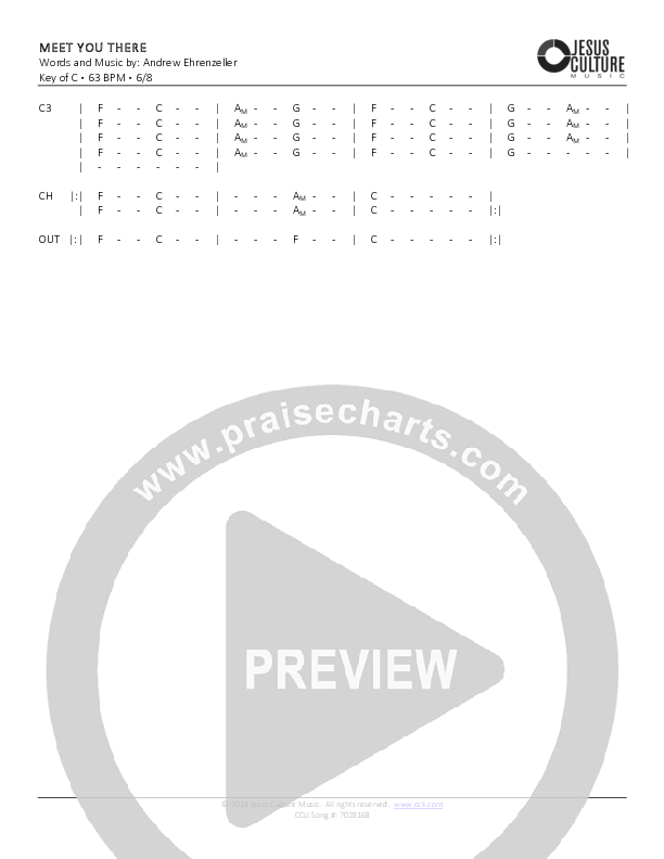 Meet You There Chords & Lyrics ()