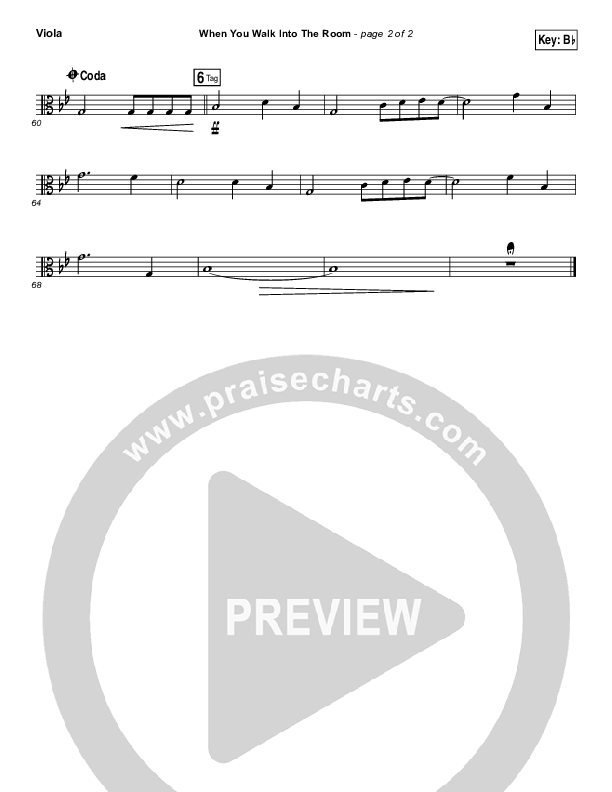 When You Walk Into The Room Viola (Bryan & Katie Torwalt)