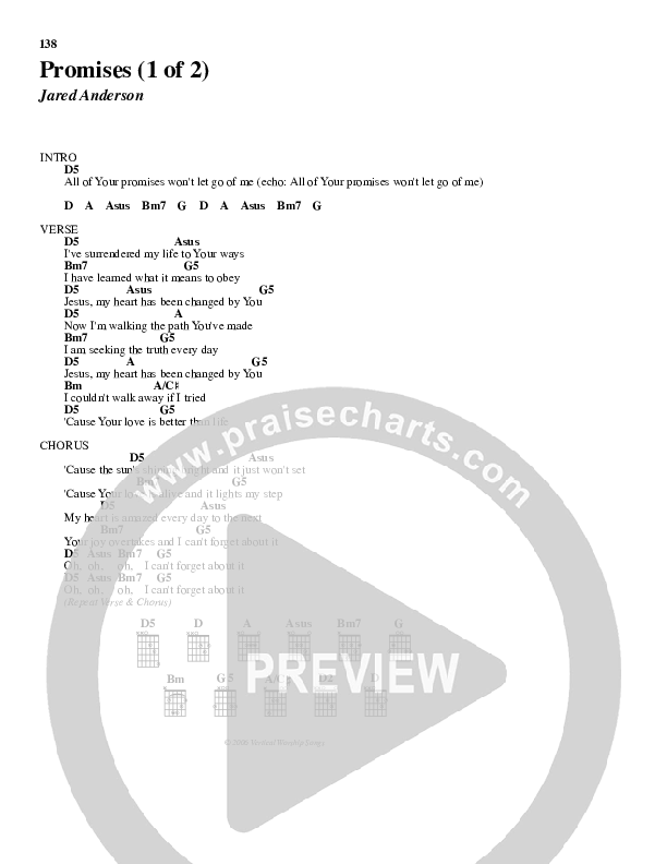 Promises Chords & Lyrics (New Life Worship)