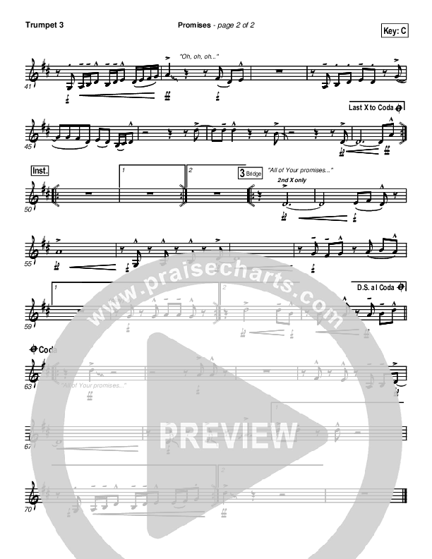 Promises Trumpet 3 (New Life Worship)