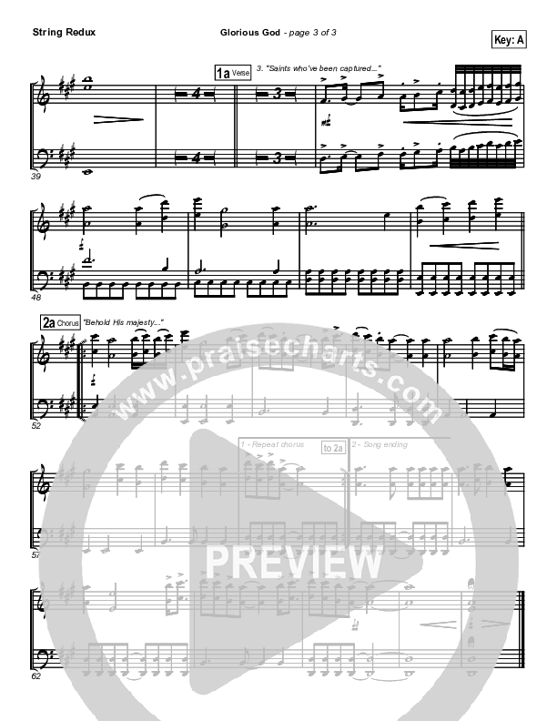 Glorious God String Pack (New Life Worship)