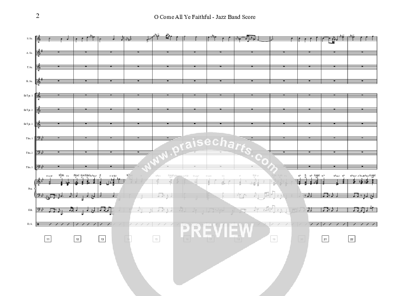O Come All Ye Faithful (Instrumental) Orchestration (David Arivett)