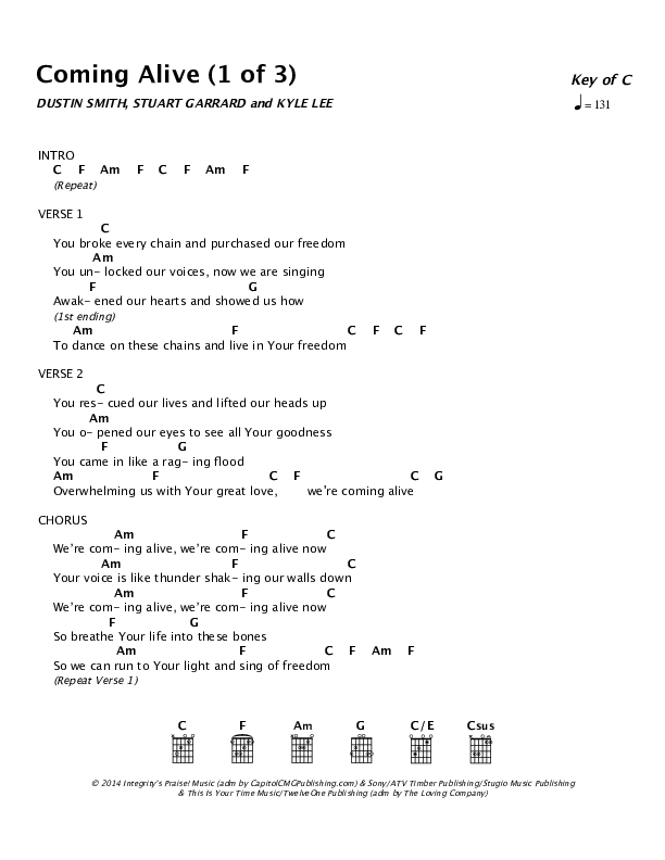 I'M ALIVE - Planetboom (Lyrics) Chords - Chordify