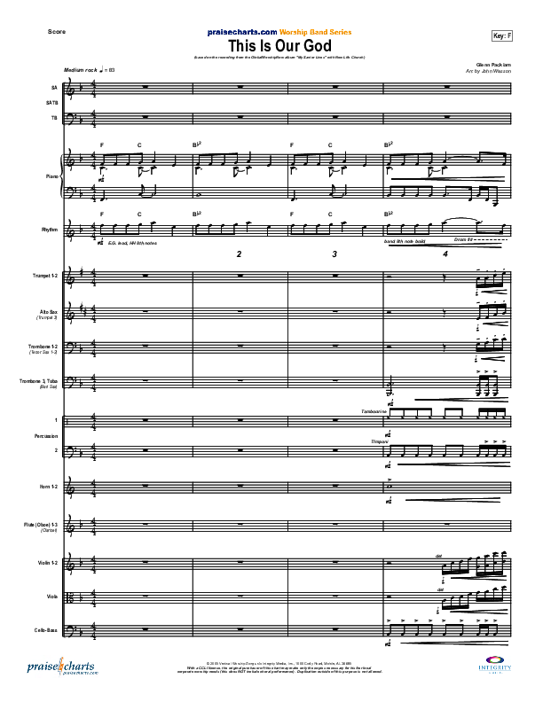 This Is Our God Orchestration (New Life Worship)