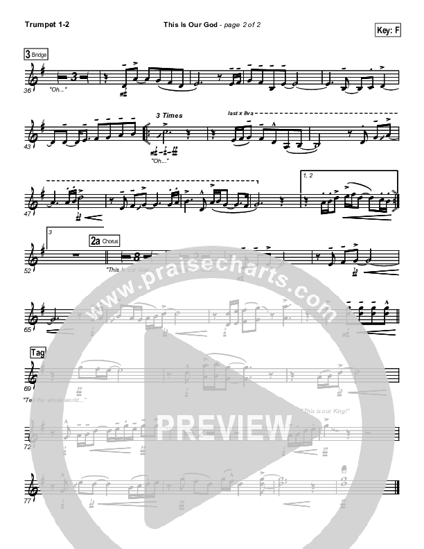This Is Our God Trumpet 1,2 (New Life Worship)