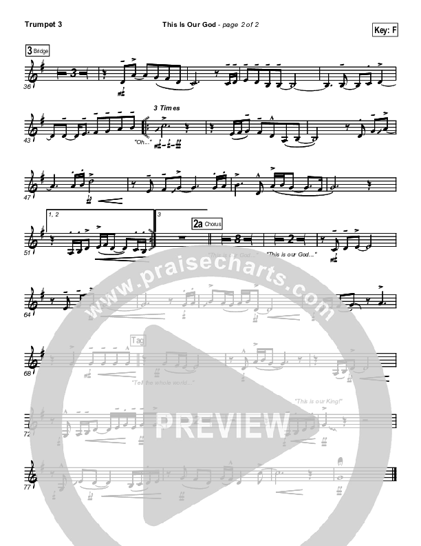 This Is Our God Trumpet 3 (New Life Worship)